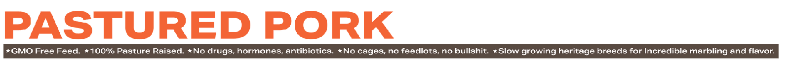 Banner of subcategory: Pastured Pork