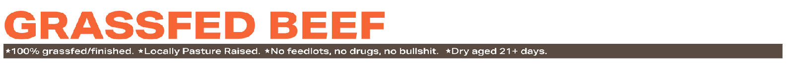 Banner of subcategory: Grassfed Beef