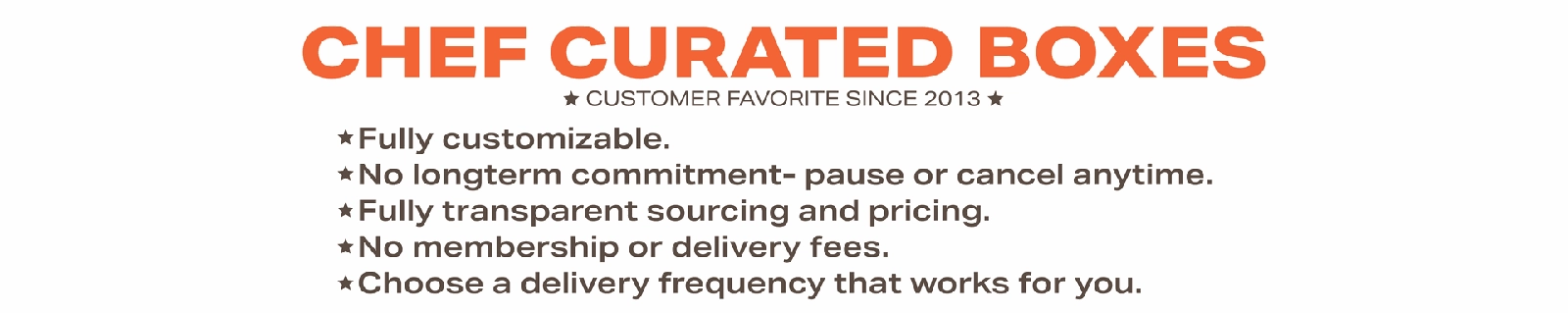 Banner of subcategory: Curated Boxes