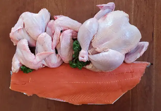 Pastured Chicken and Wild Caught Fish Box